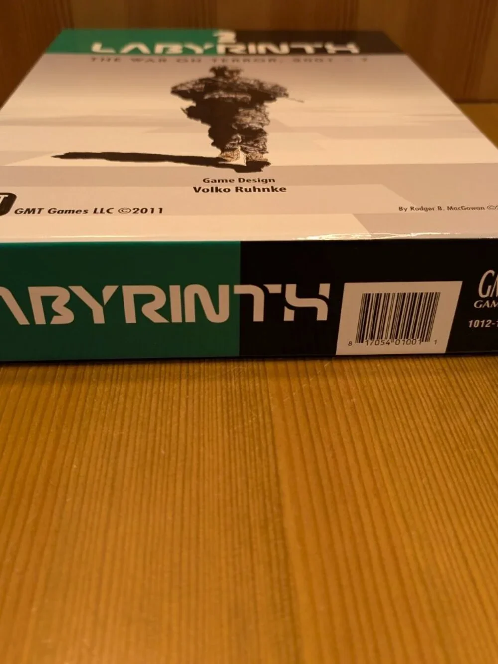 Labyrinth The War on Terror 2001-? Board Game (GMT Games, 2011) - Complete - EUC